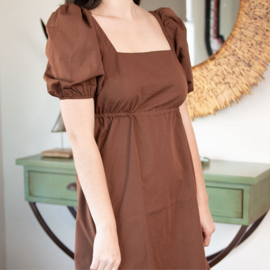 Chocolate Mini Dress