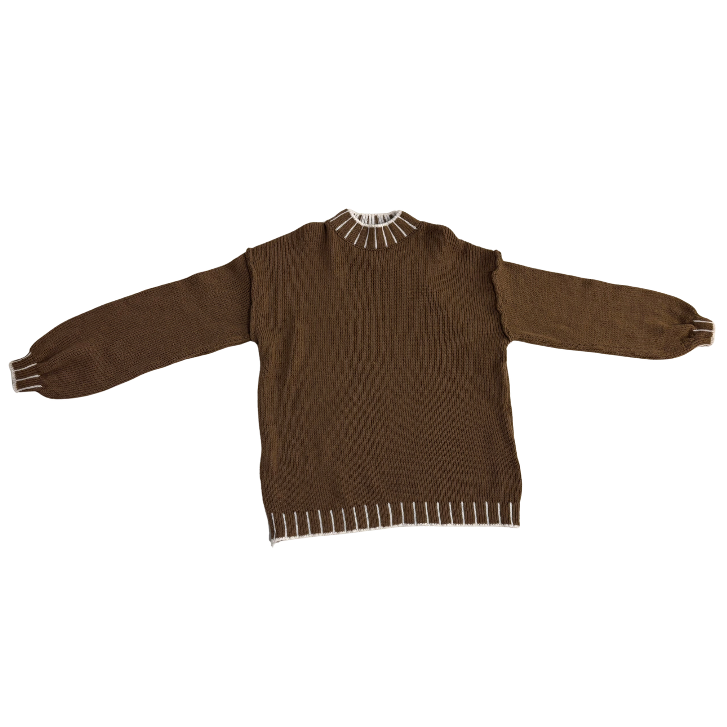 Brown Knitted Jumper