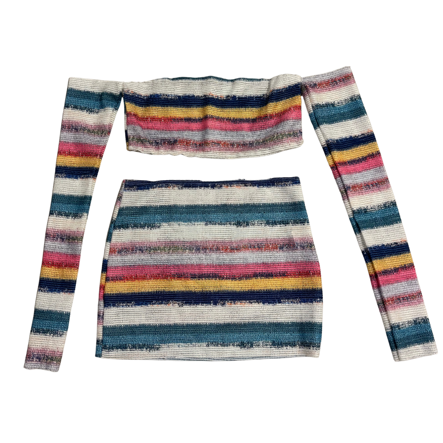 Crochet Rainbow Co Ord