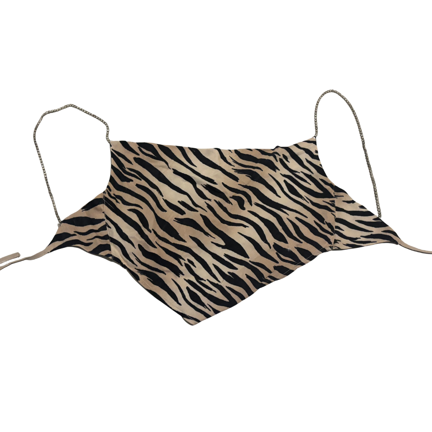 Glassons Leopard Print Embellished Strap Top