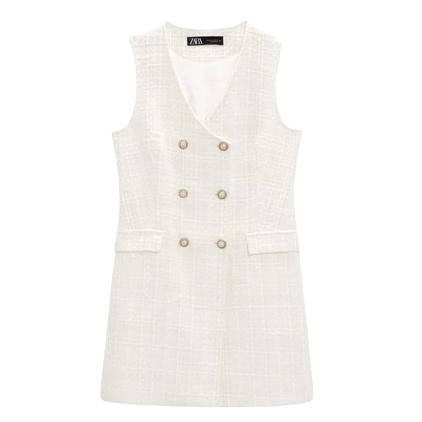 Zara Tweed Blazer Dress