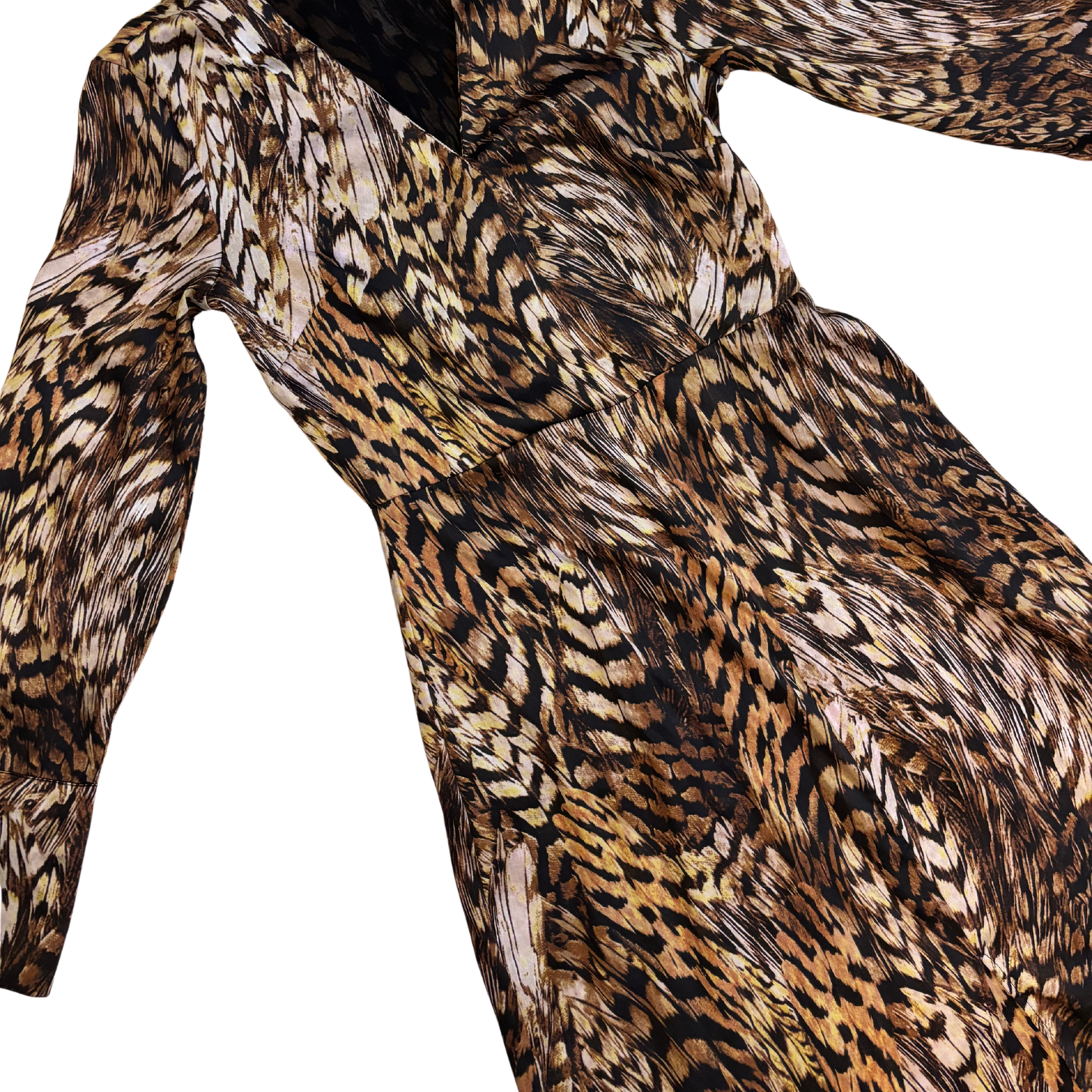 Mango Animal Print Maxi Dress