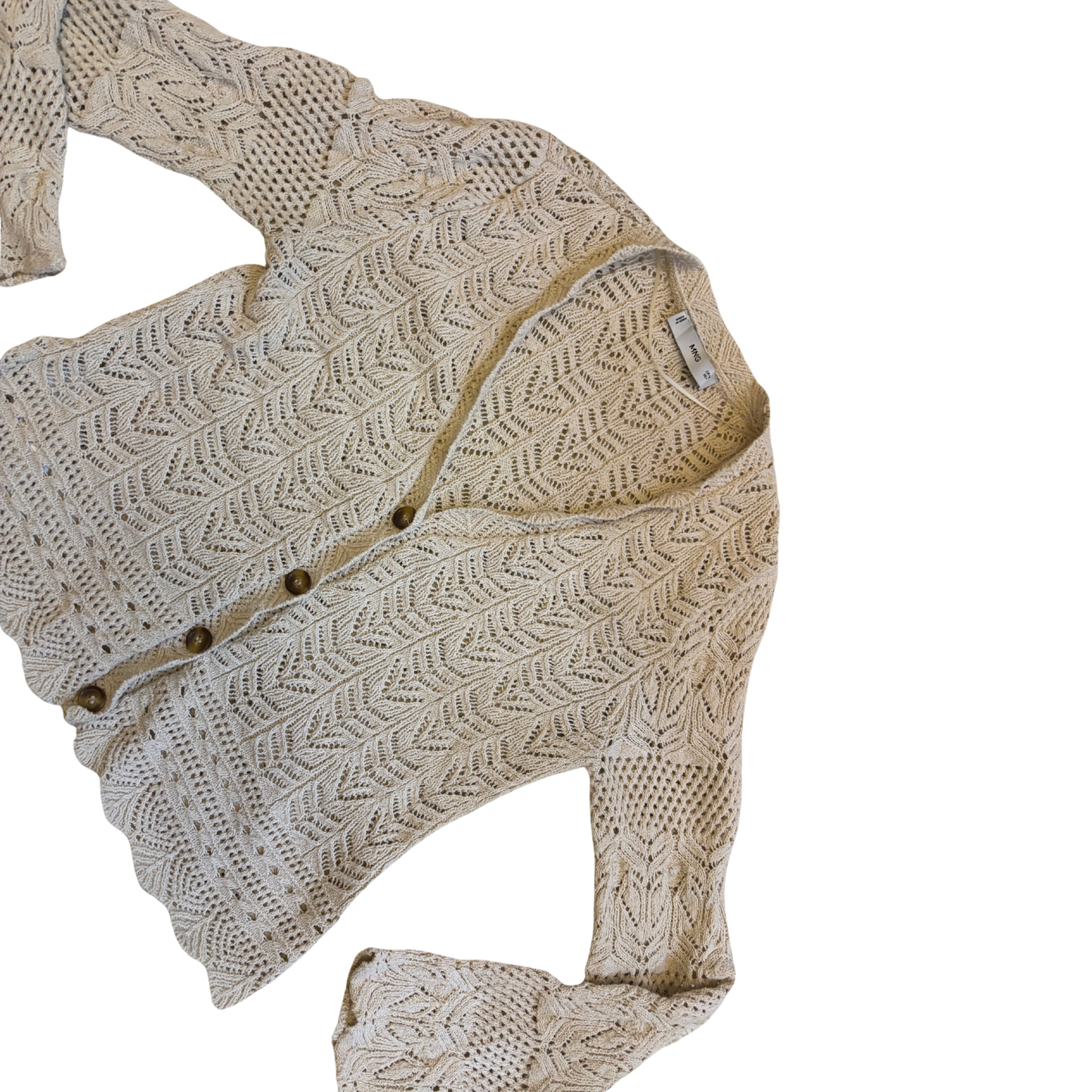 Mango Crochet Cardigan