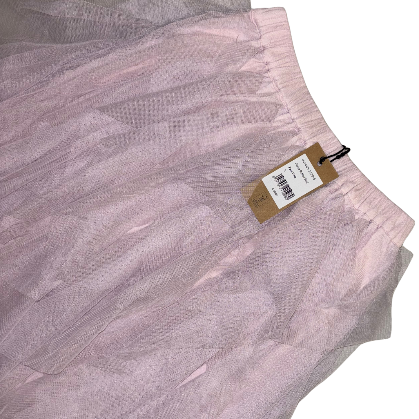 Hush Pink Layered Puffy Maxi Skirt