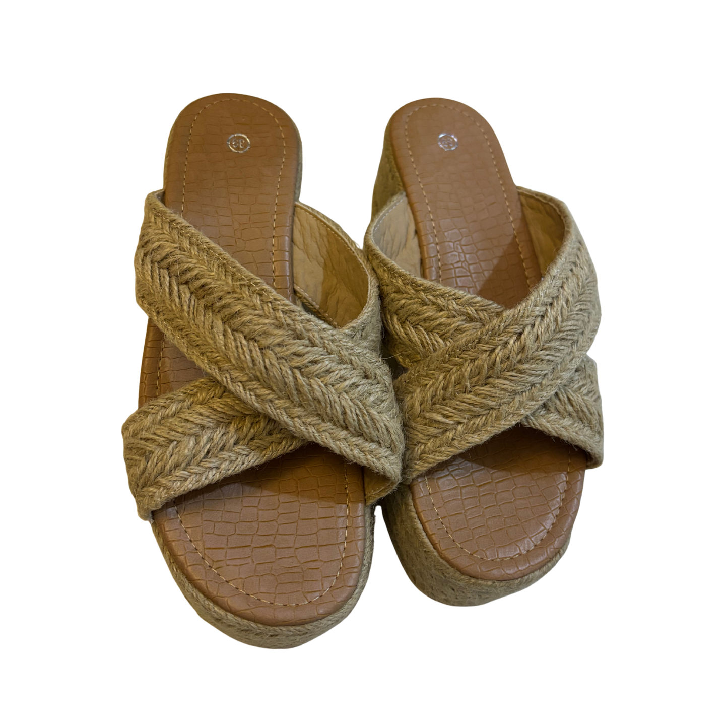 Chunky Espadrille Wedges