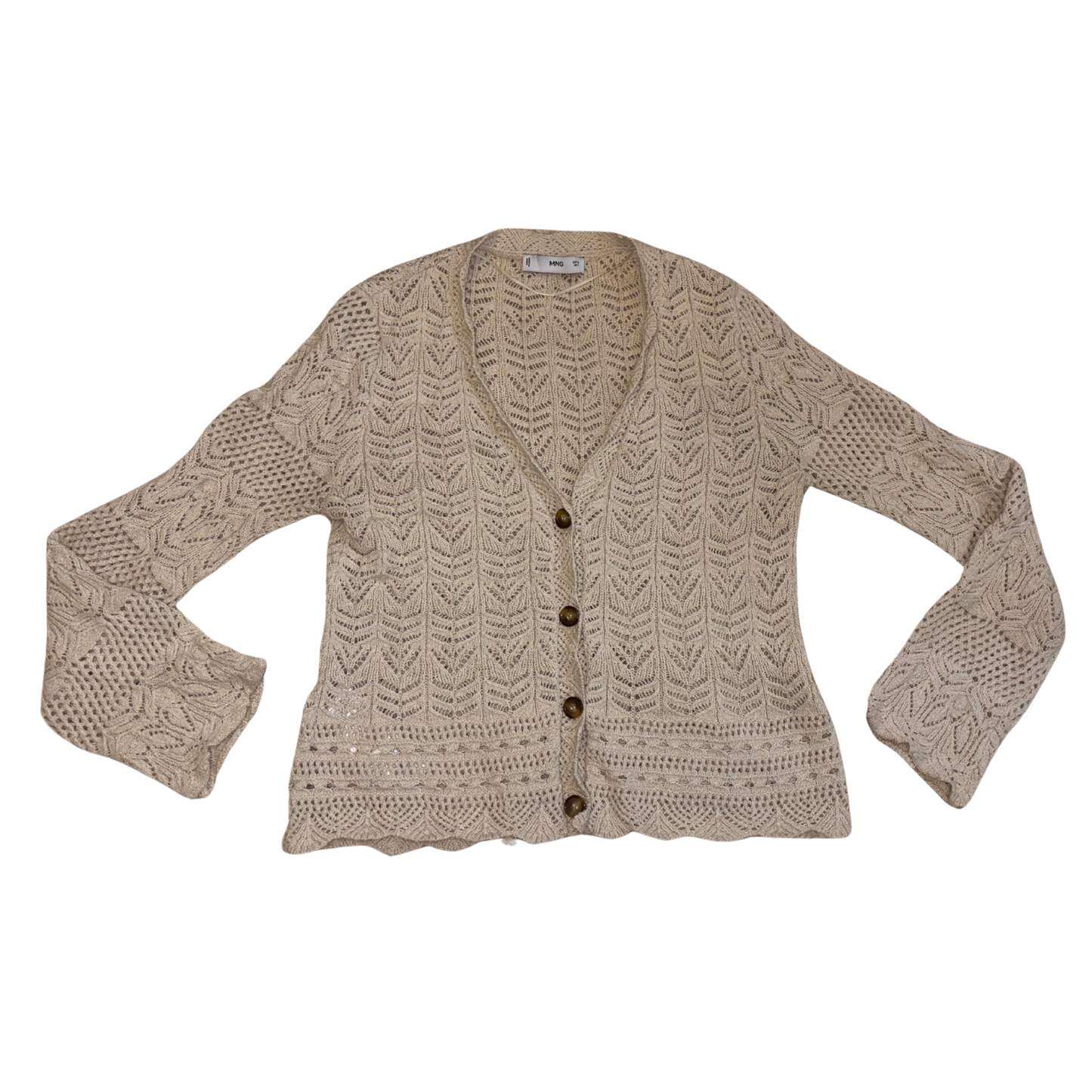 Mango Crochet Cardigan