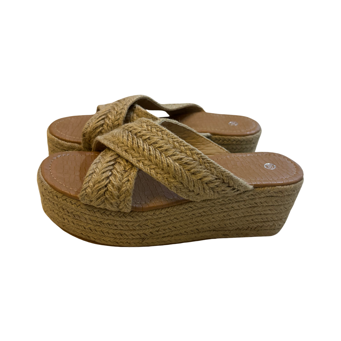 Chunky Espadrille Wedges