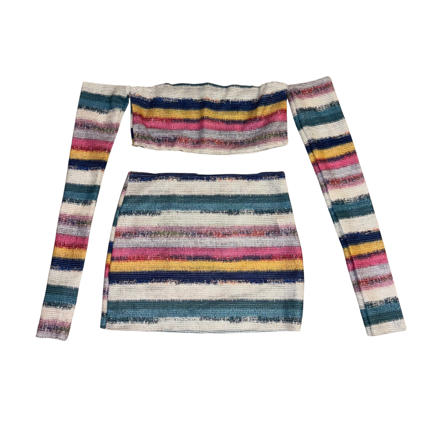 Crochet Rainbow Co Ord
