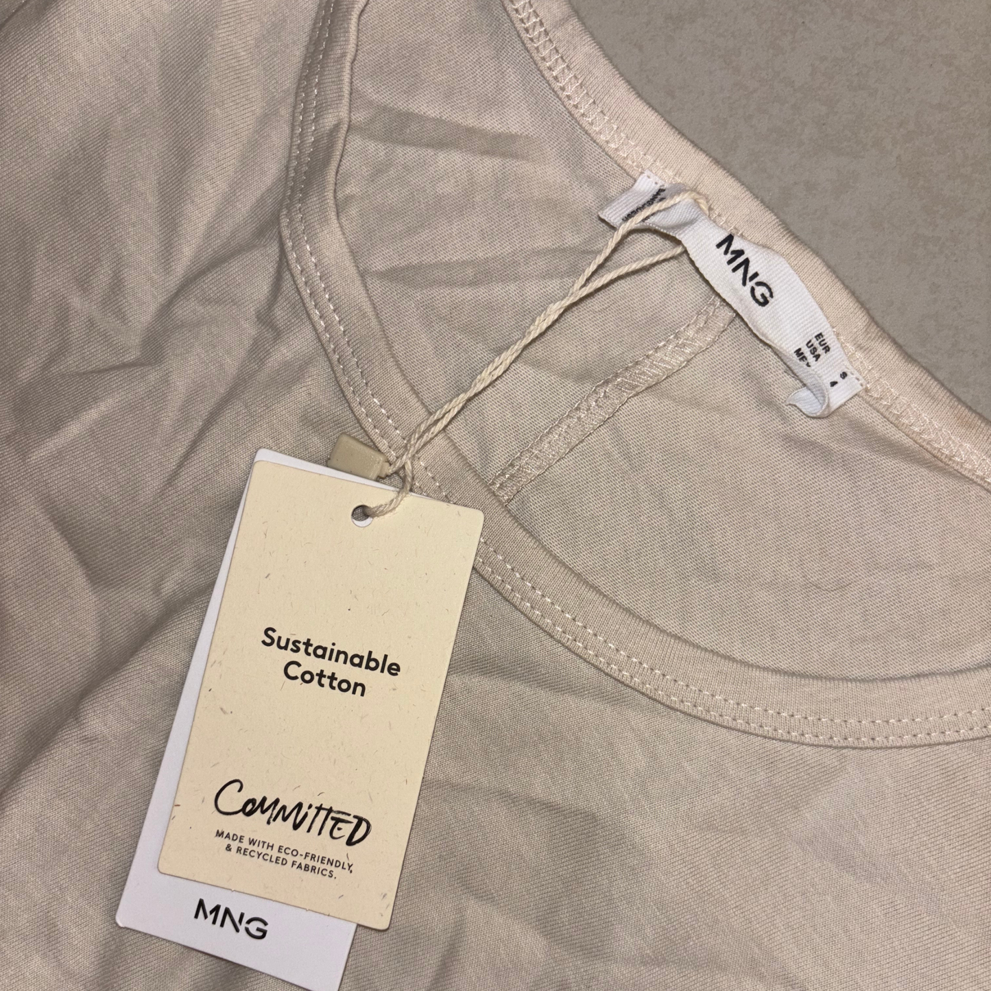 Mango Beige Maxi Dress