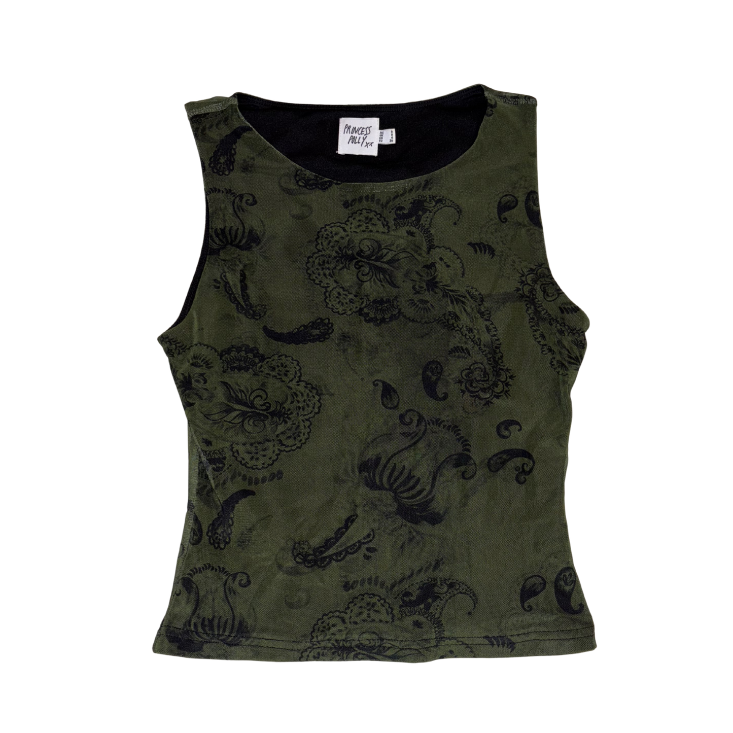 Princess Polly ‘Eilish’ Green Top