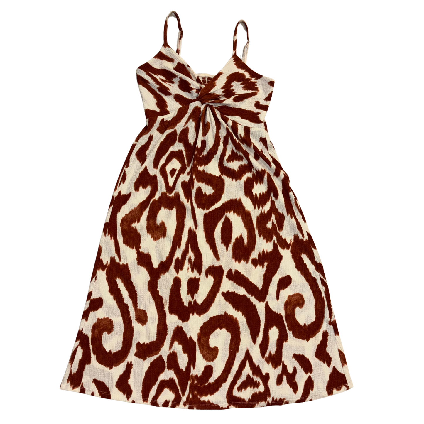 H&M Patterned Knot Front Dress