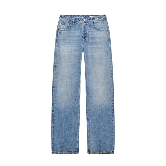 Zara Blue Wide Leg Jeans