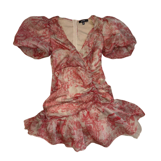 Missguided Short Sleeve Mini Dress