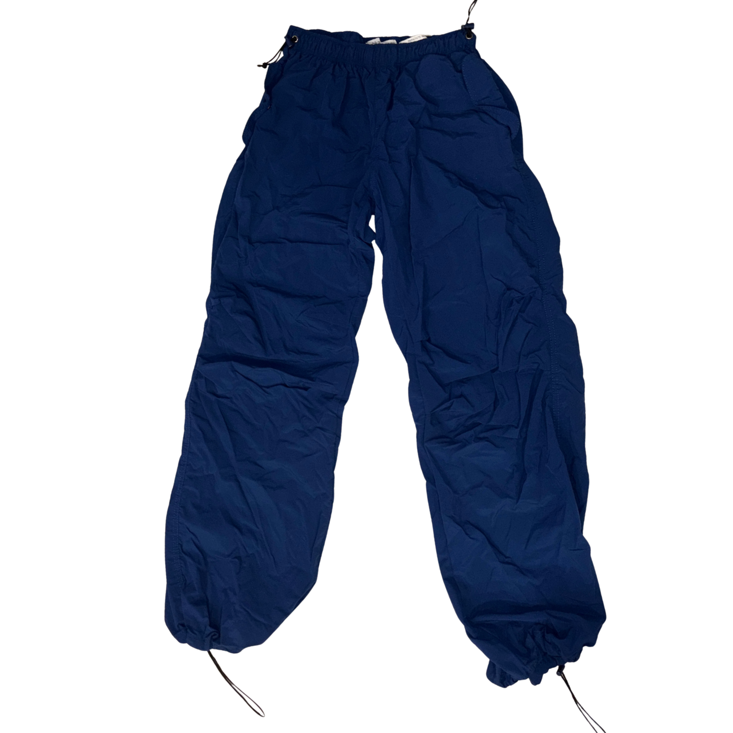 Bershka Blue Parachute Pants
