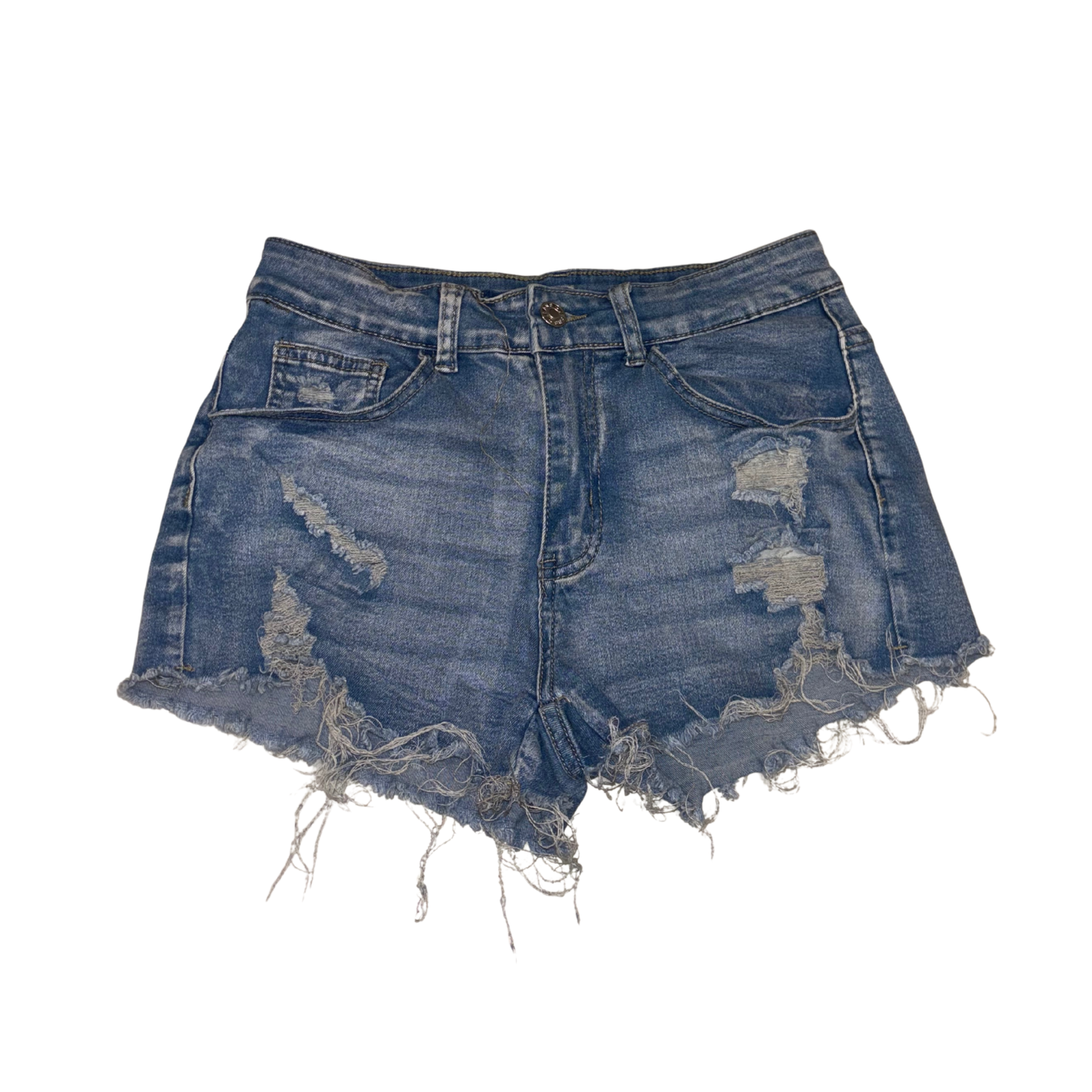 Blue Denim Shorts