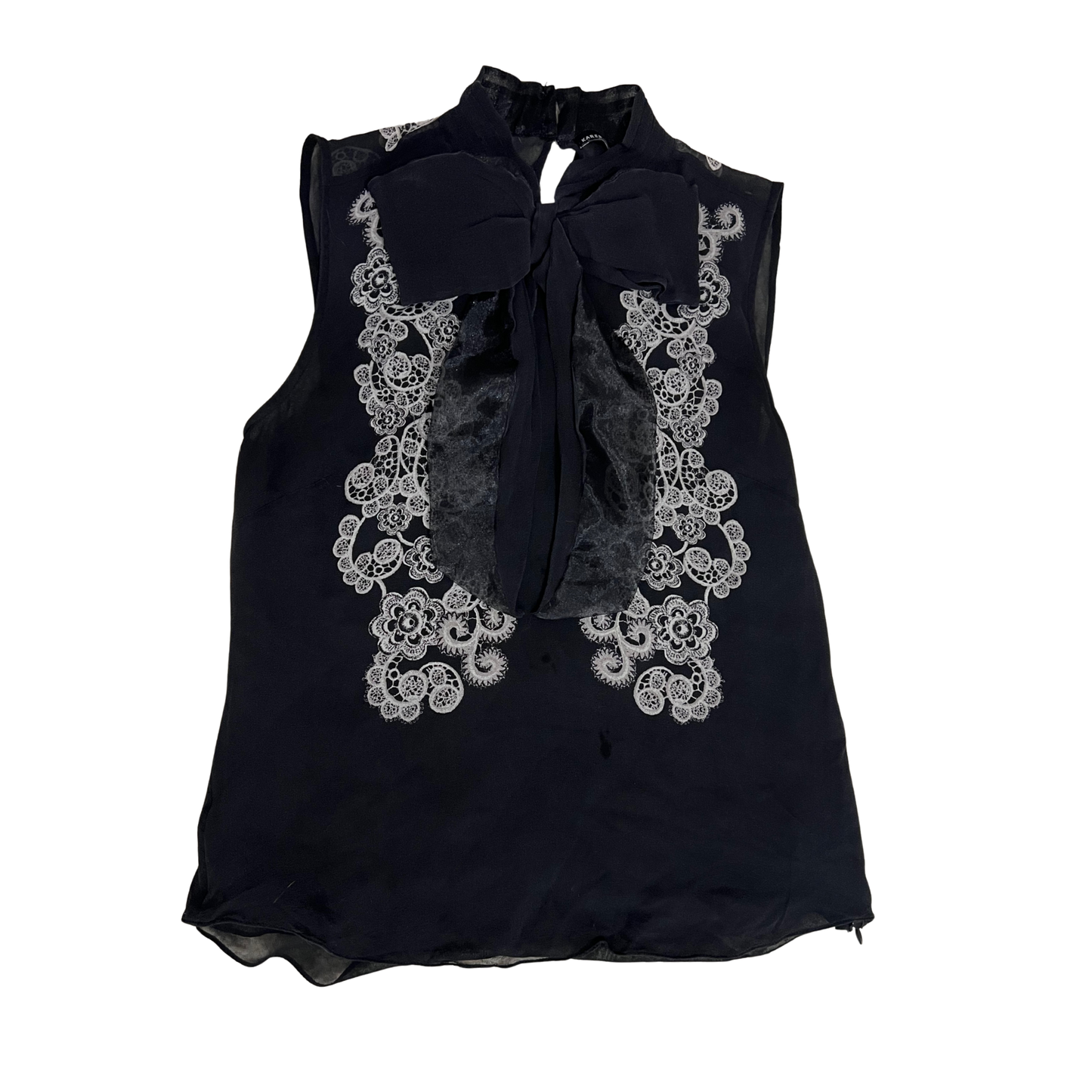 Karen Millen Floral Sheer Top