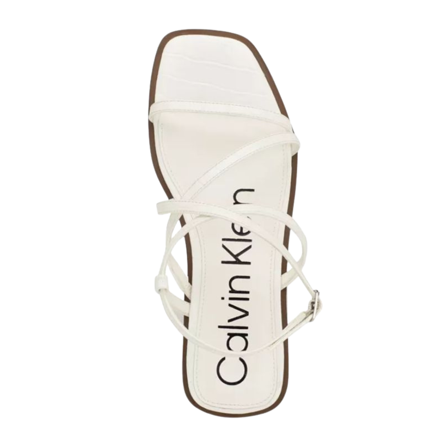 Calvin Klein White Strappy Sandals