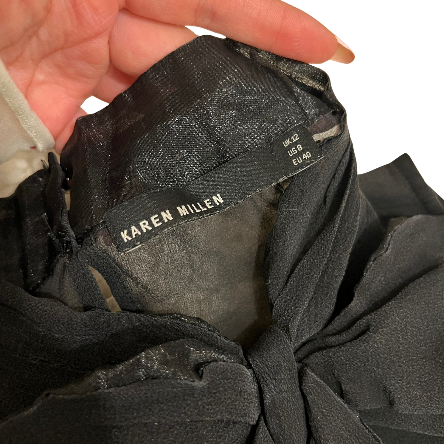 Karen Millen Floral Sheer Top