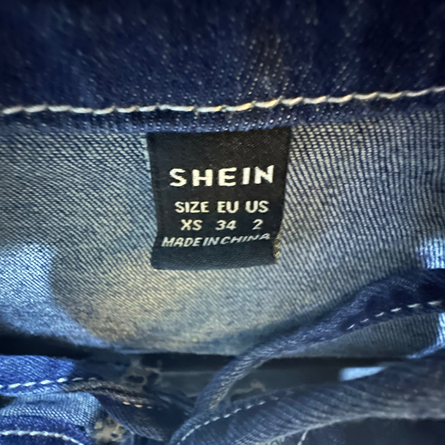 Denim Long Sleeve Tie Front Shirt