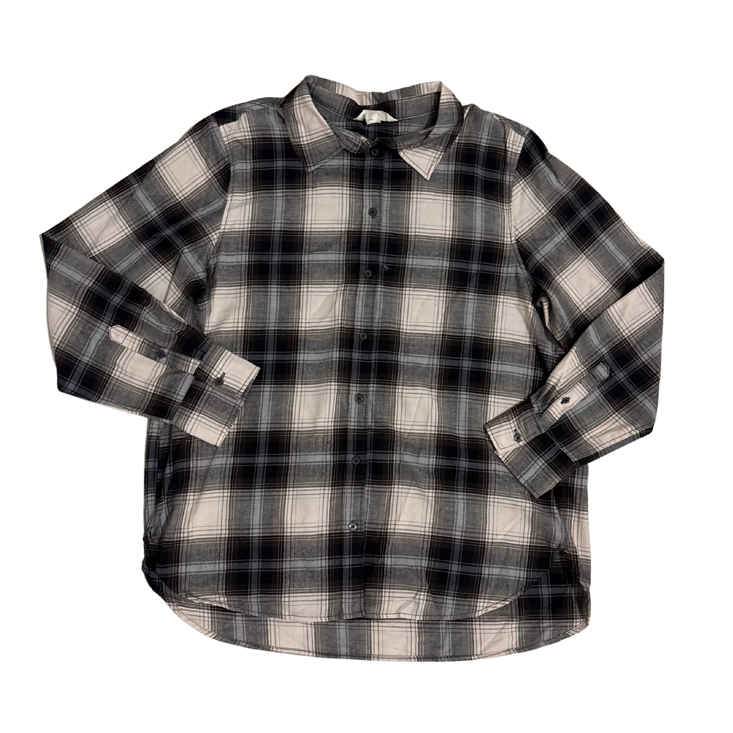 H&M Checkered Button Up Shirt