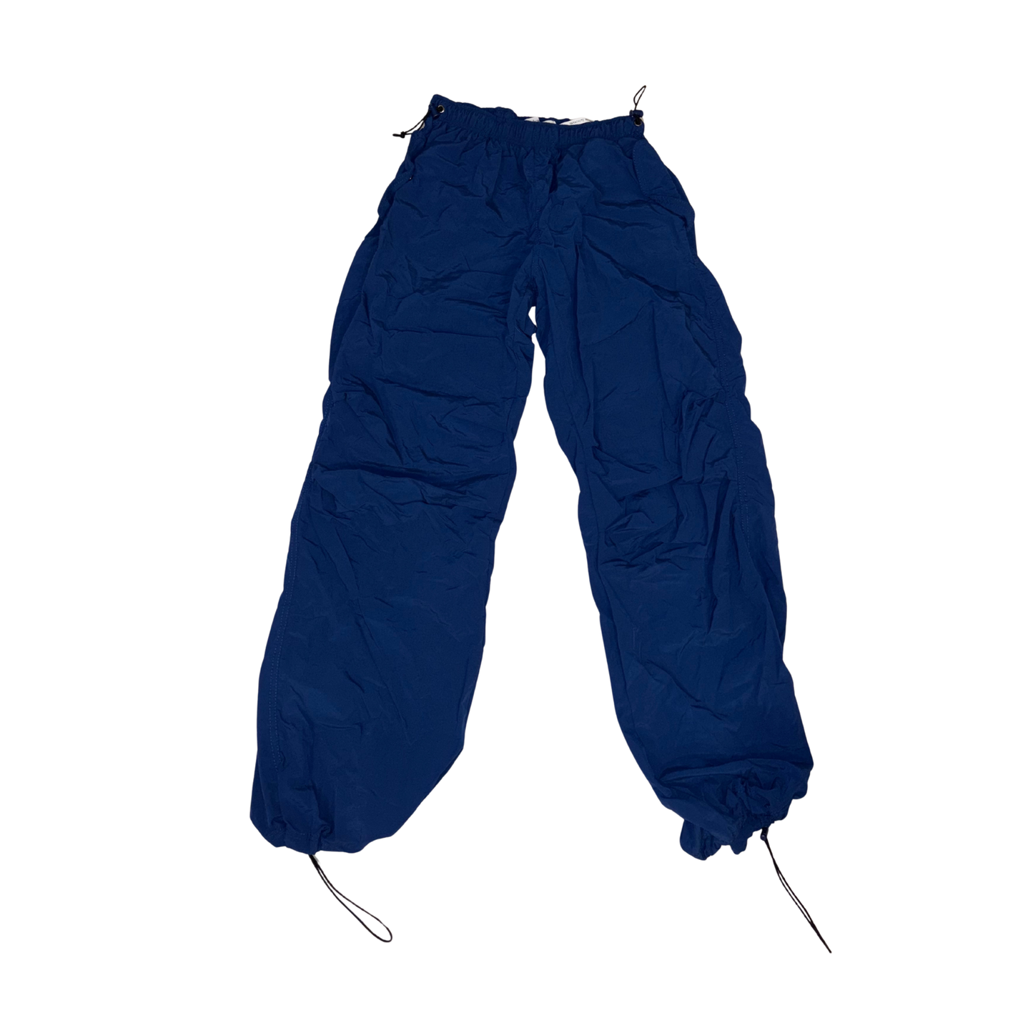 Bershka Blue Parachute Pants