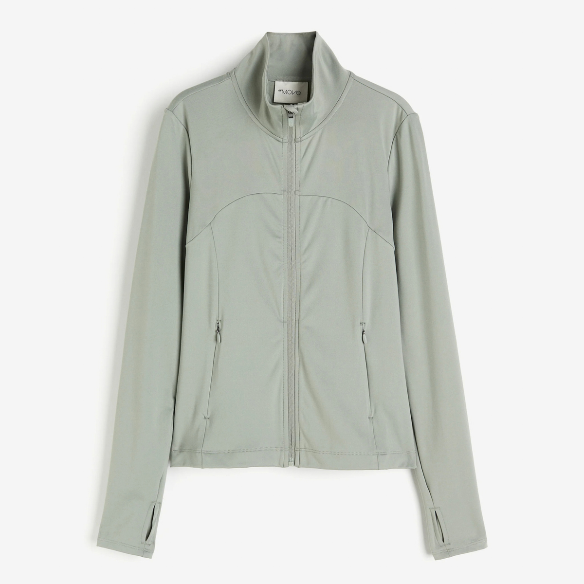 H&M Green Zip-Up Jacket