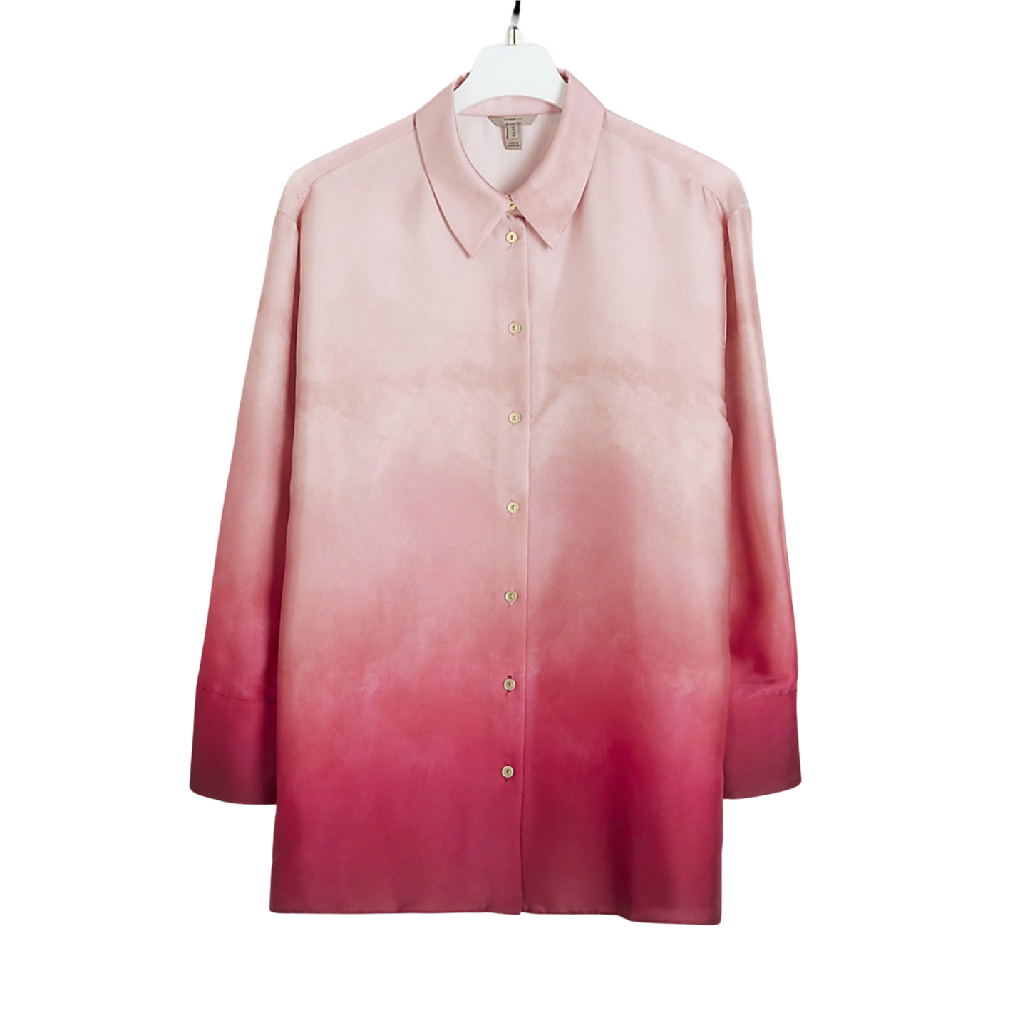 River Island Pink Ombre Shirt
