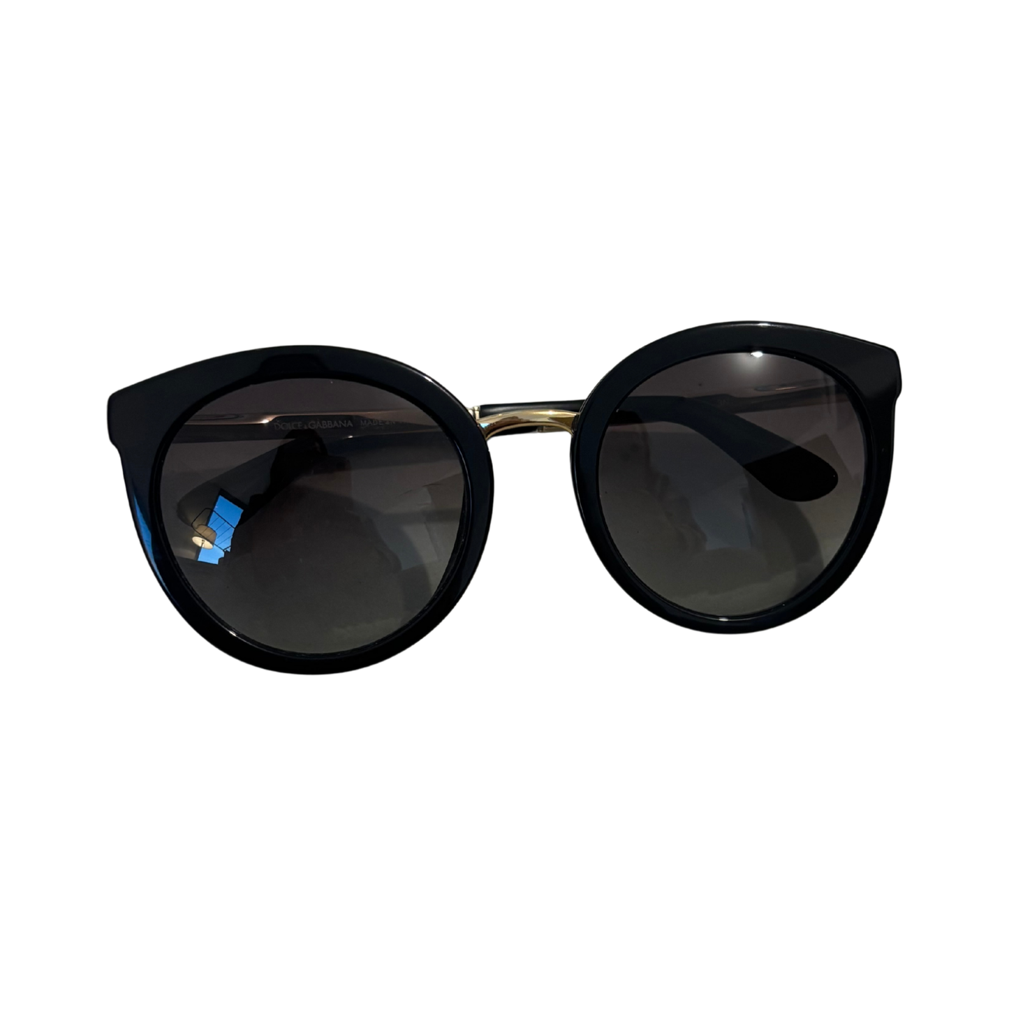 Dolce & Gabbana Black Cat Eye Sunglasses