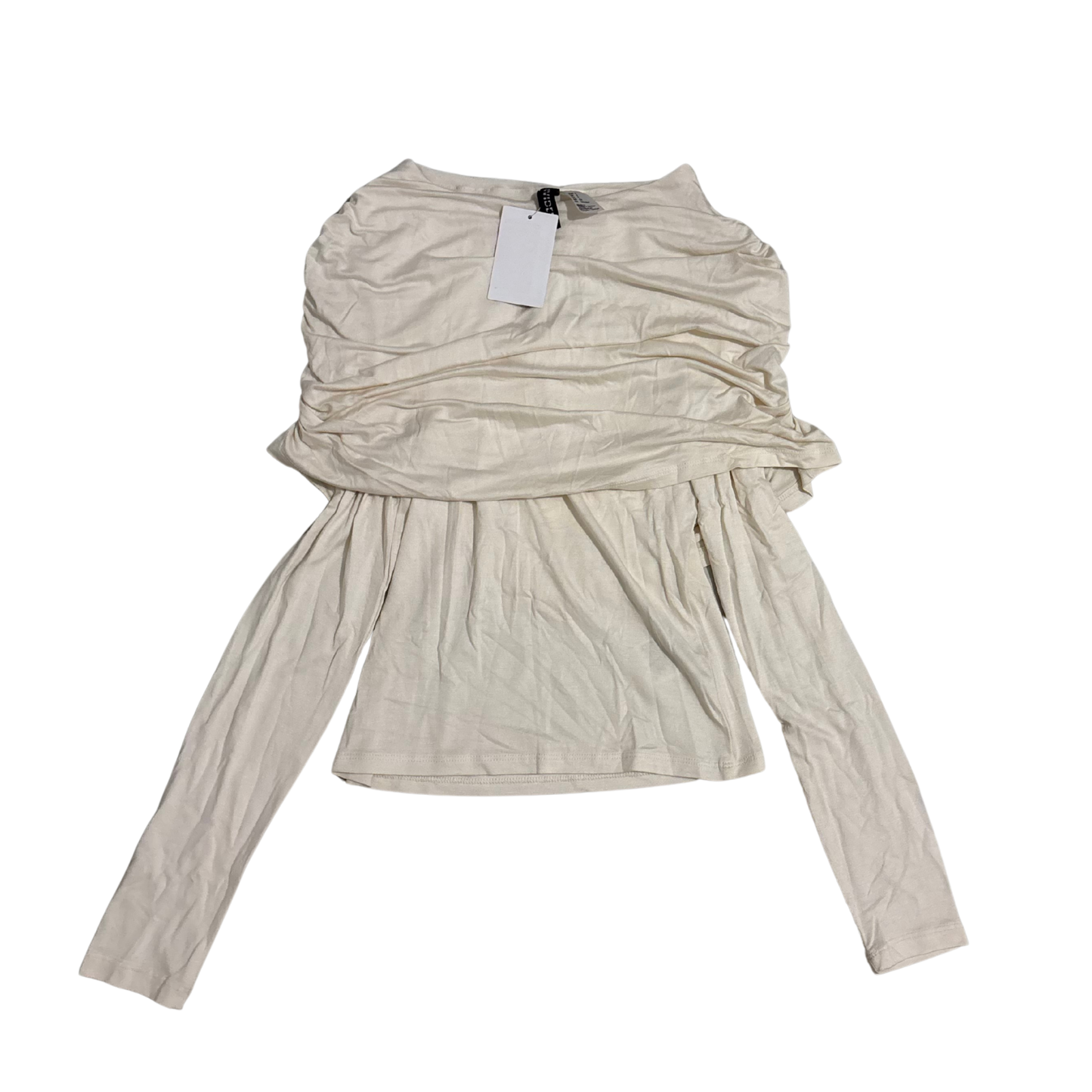 H&M White Off Shoulder Top