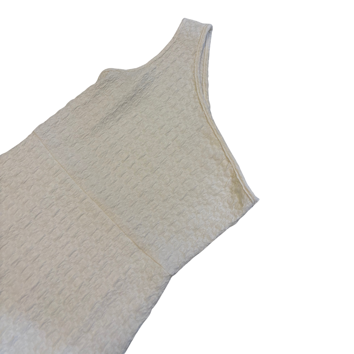 White Tassel Mini Dress