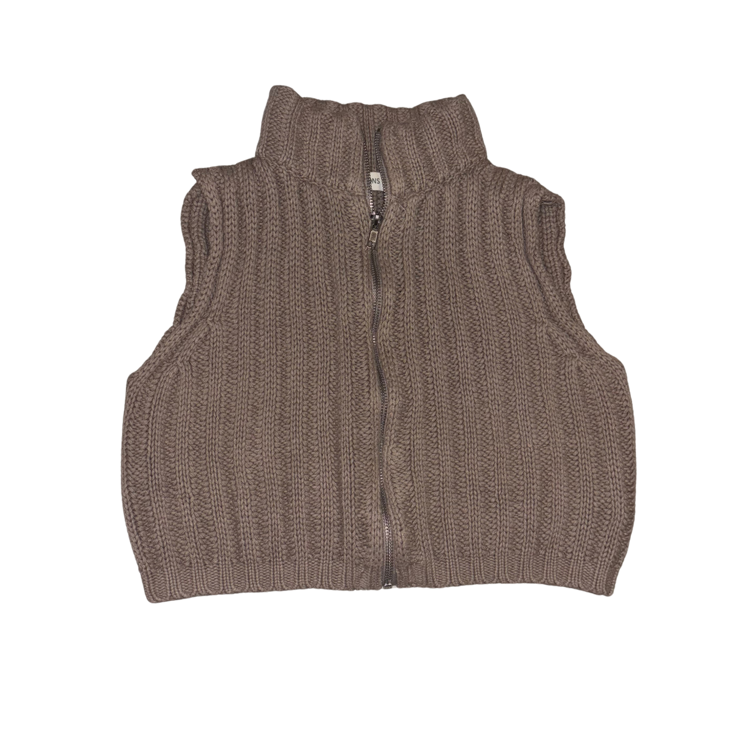 Glassons Brown Knitted Crop Jumper