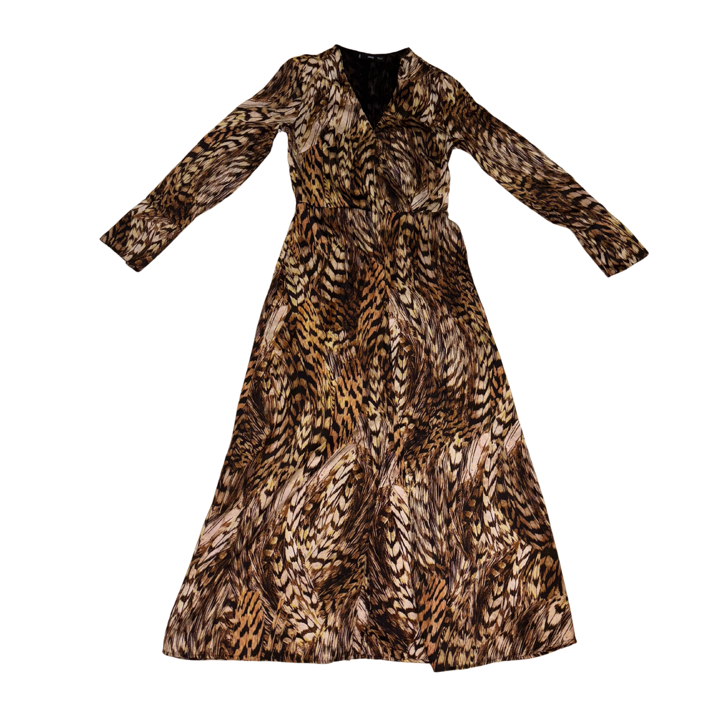 Mango Animal Print Maxi Dress