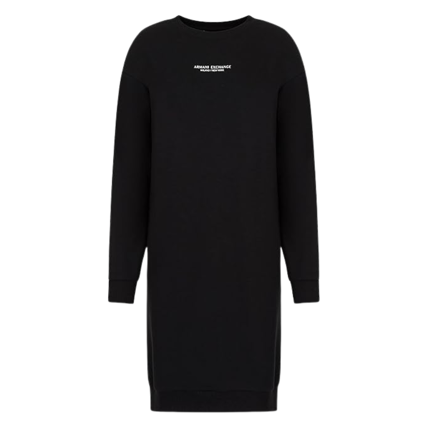 Armani Exchange Black Jumper Dress