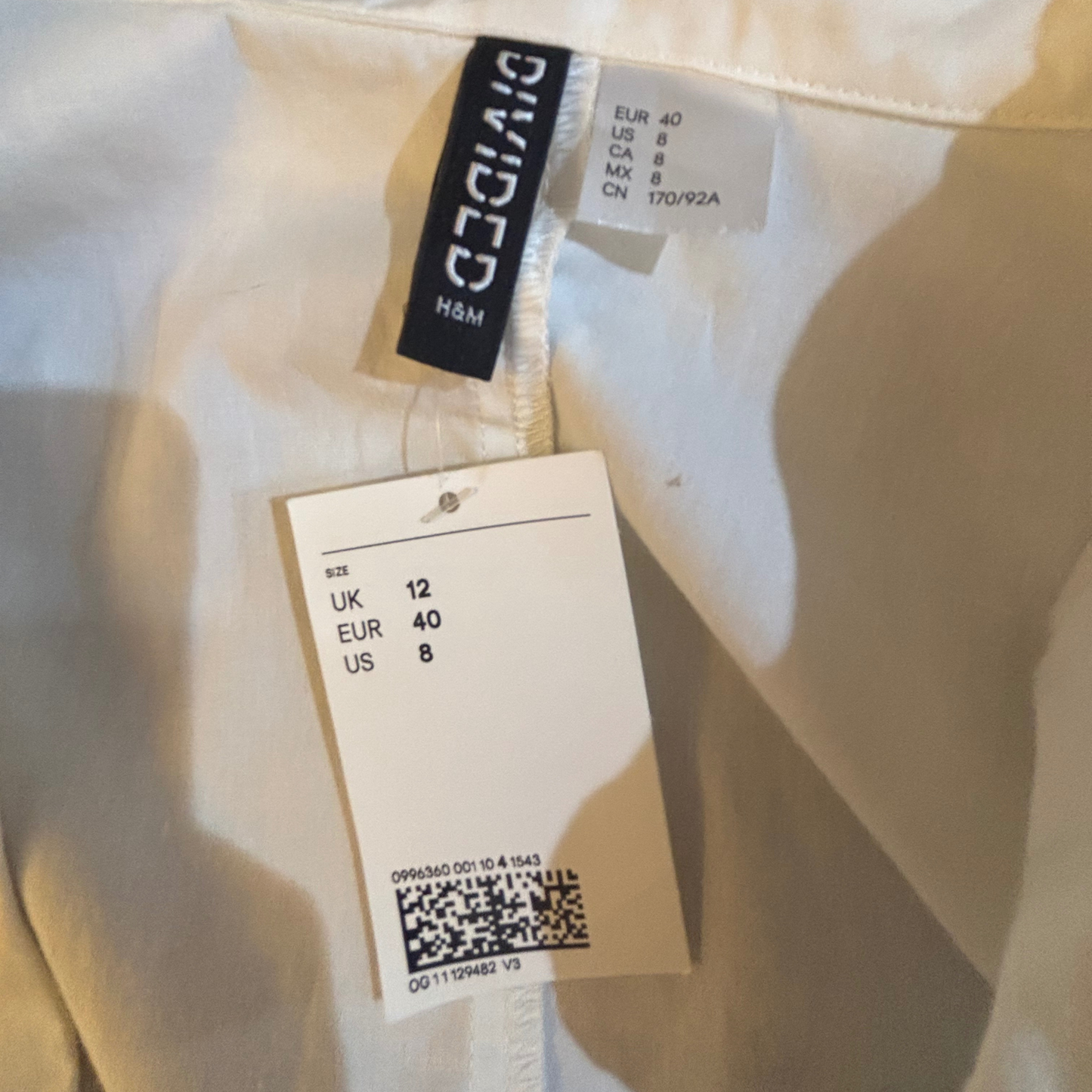 H&M Cross Over Tie Around Shirt