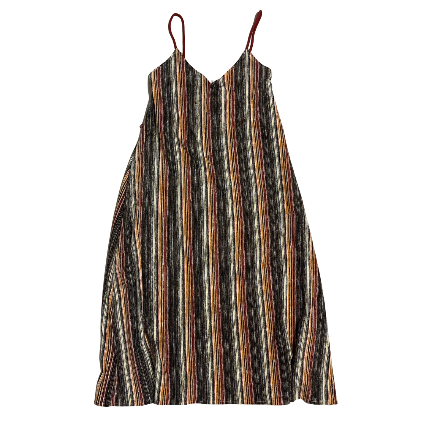 Zara Striped Flowy Midi Dress