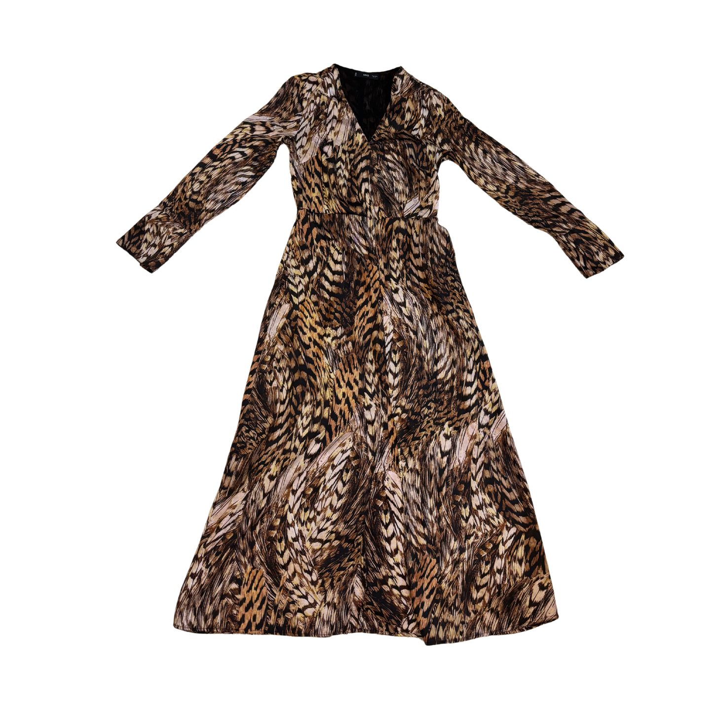 Mango Animal Print Maxi Dress