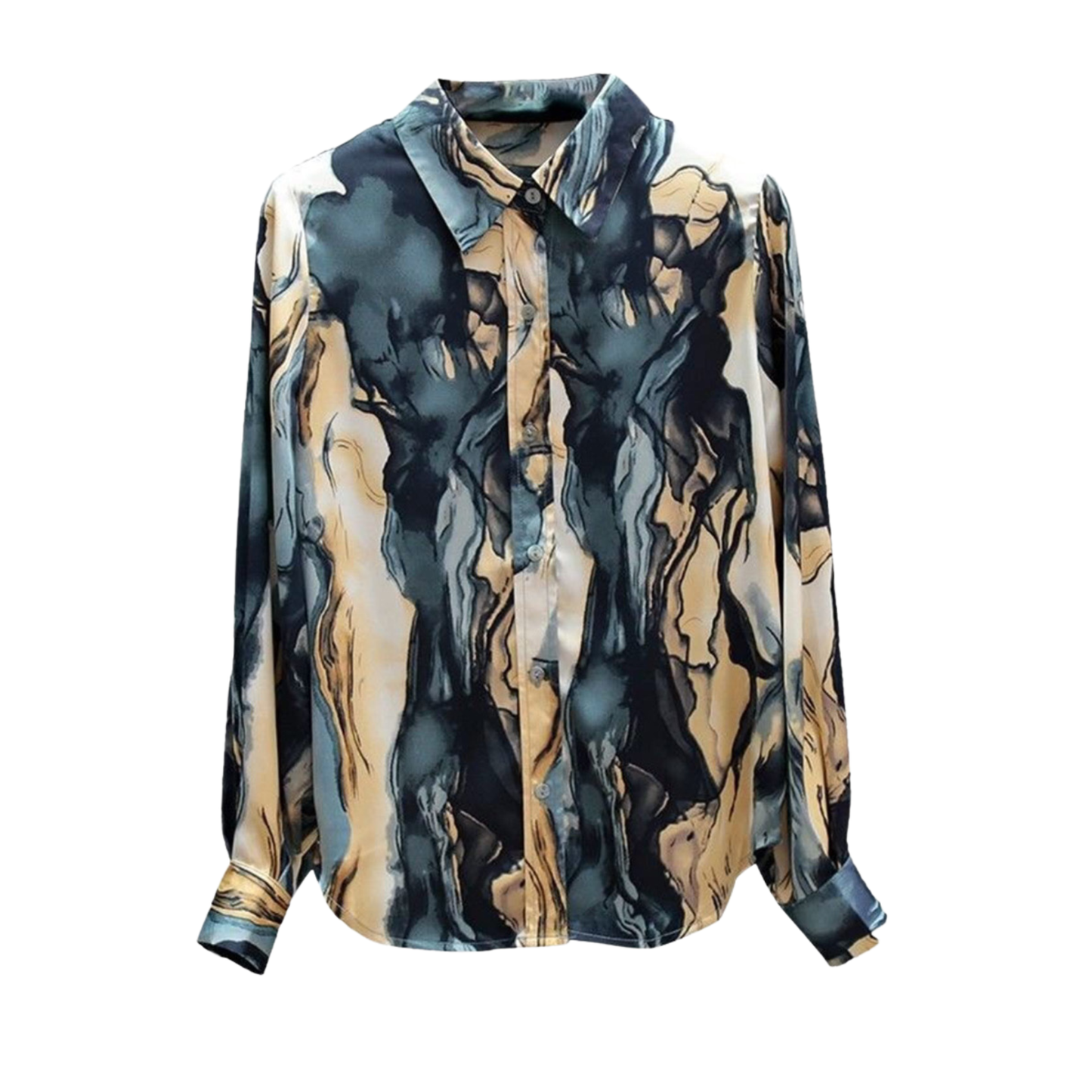 Marble Print Shirt