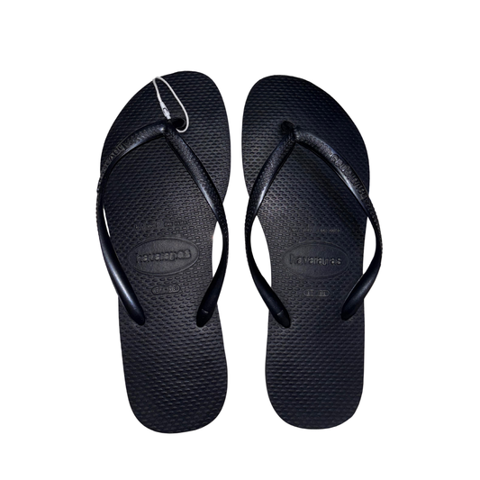 Havaianas Black Flip Flops