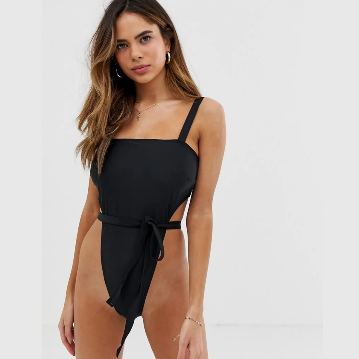 Wolf & Whistle Black Swimsuit