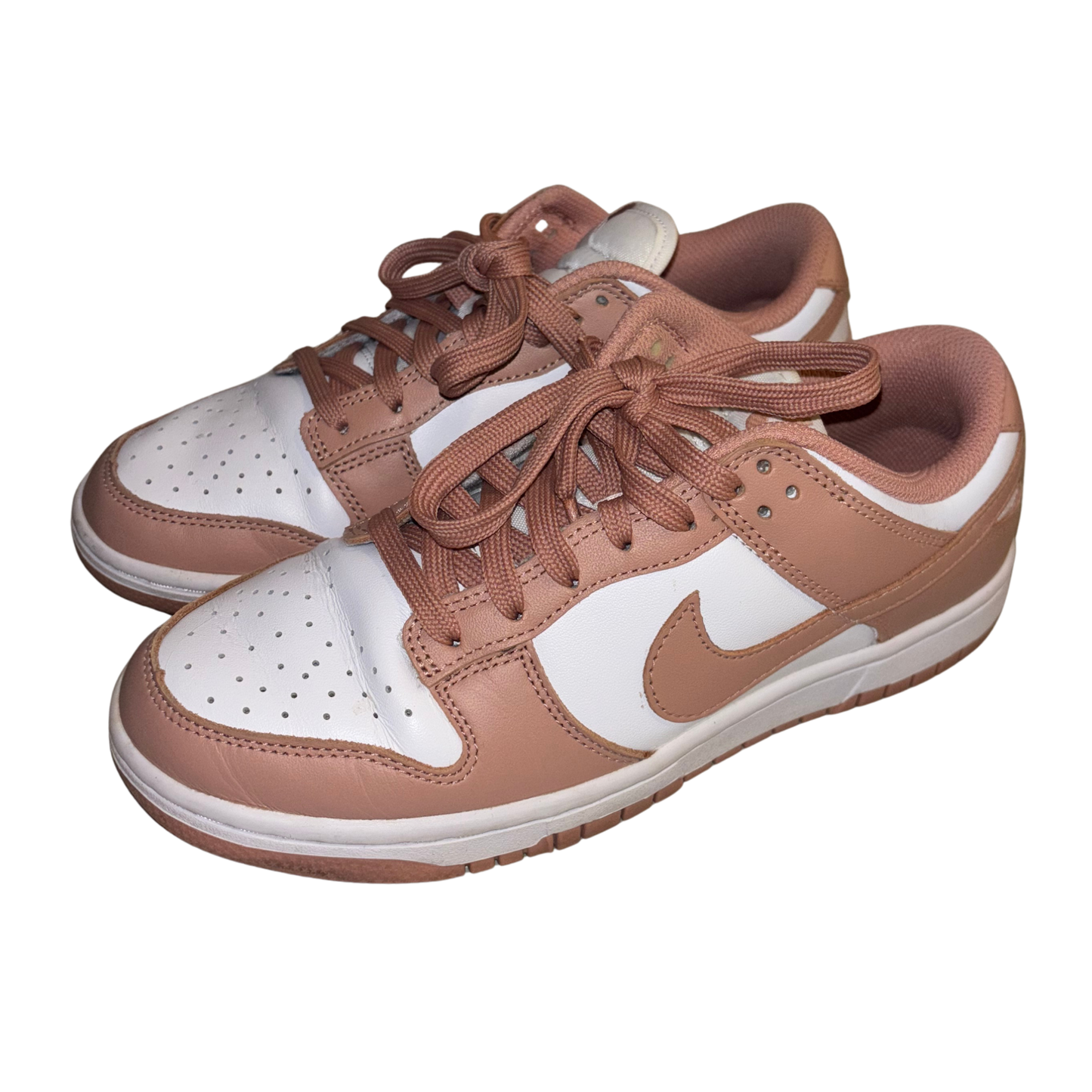 Nike Dunk Low Rose & White Shoes