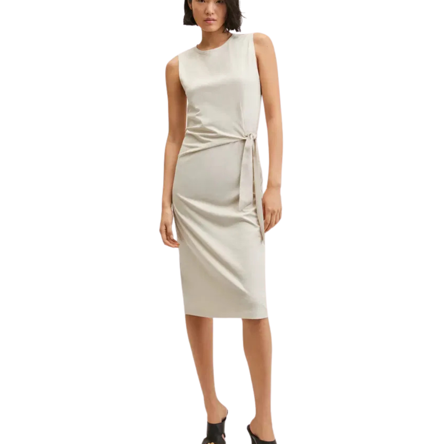 Mango Beige Maxi Dress