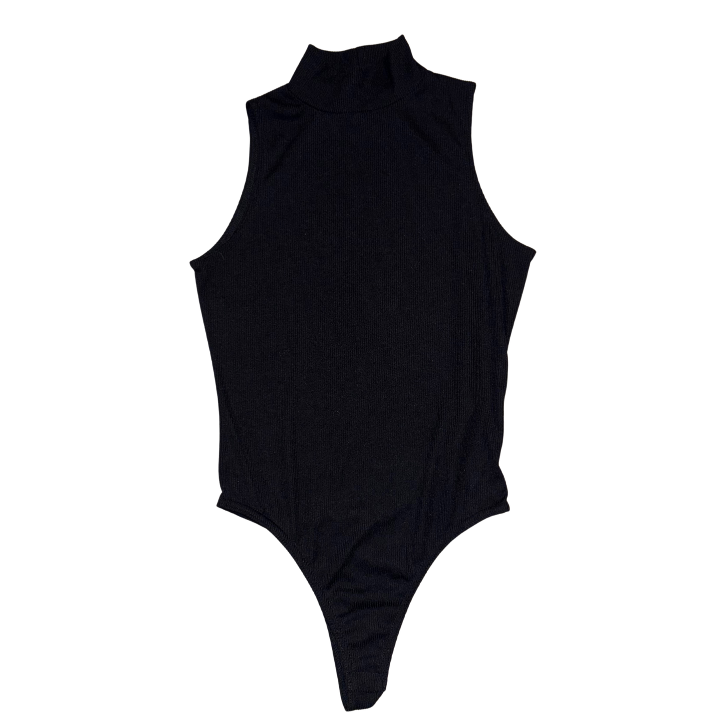 Miss Selfridge Black High Neck Bodysuit