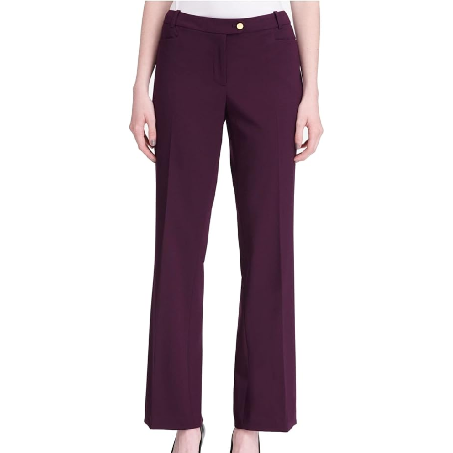 Calvin Klein Purple Modern Fit Trousers