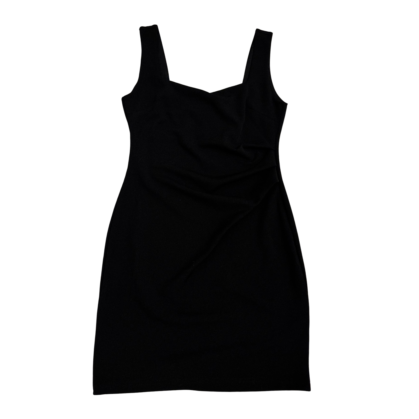 H&M Black Fitted Mini Dress