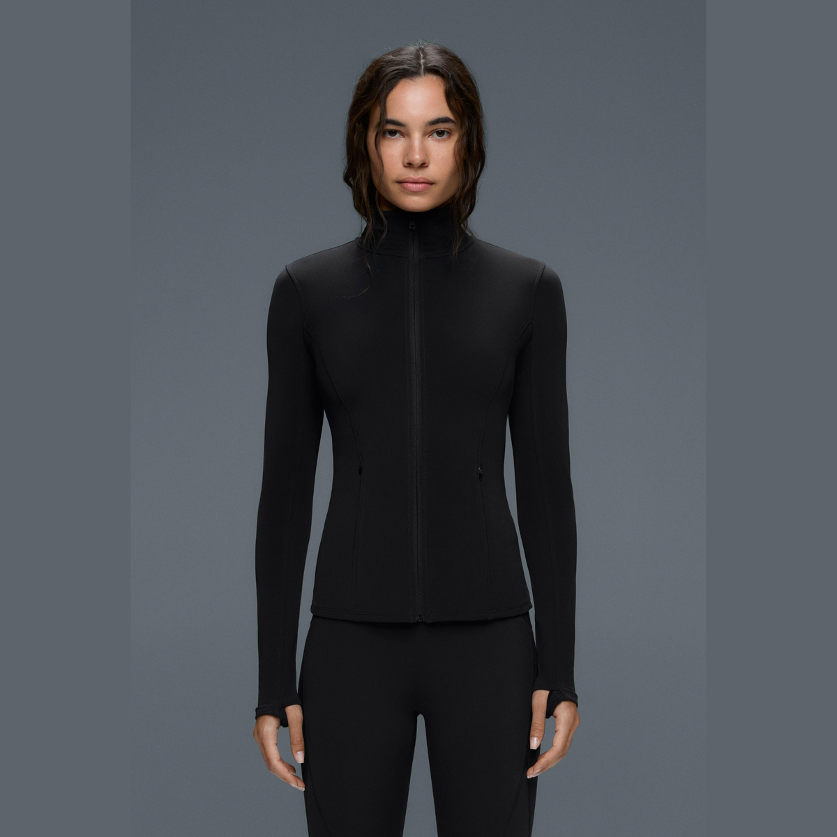 Oysho Black Gym Jacket