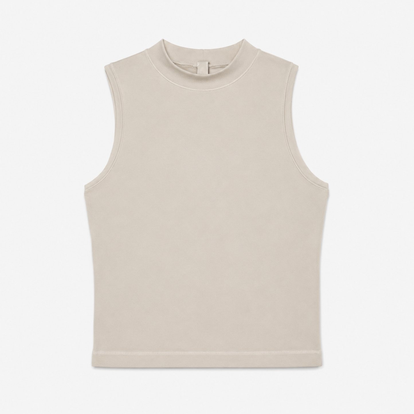 Skims Cream Sleeveless Top