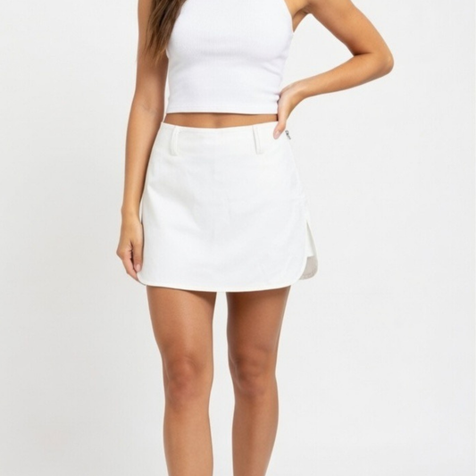 Koton White Skort