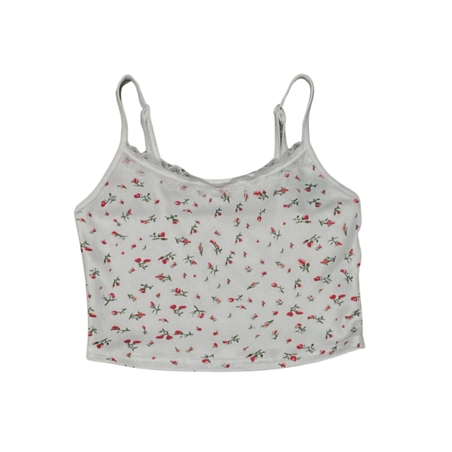 Floral Print Crop Top