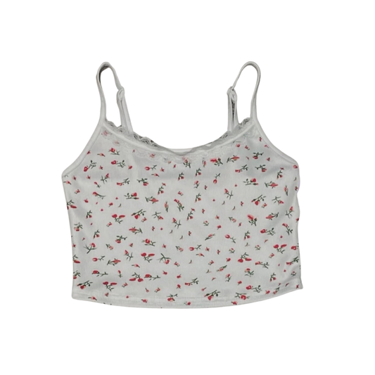 Floral Print Crop Top