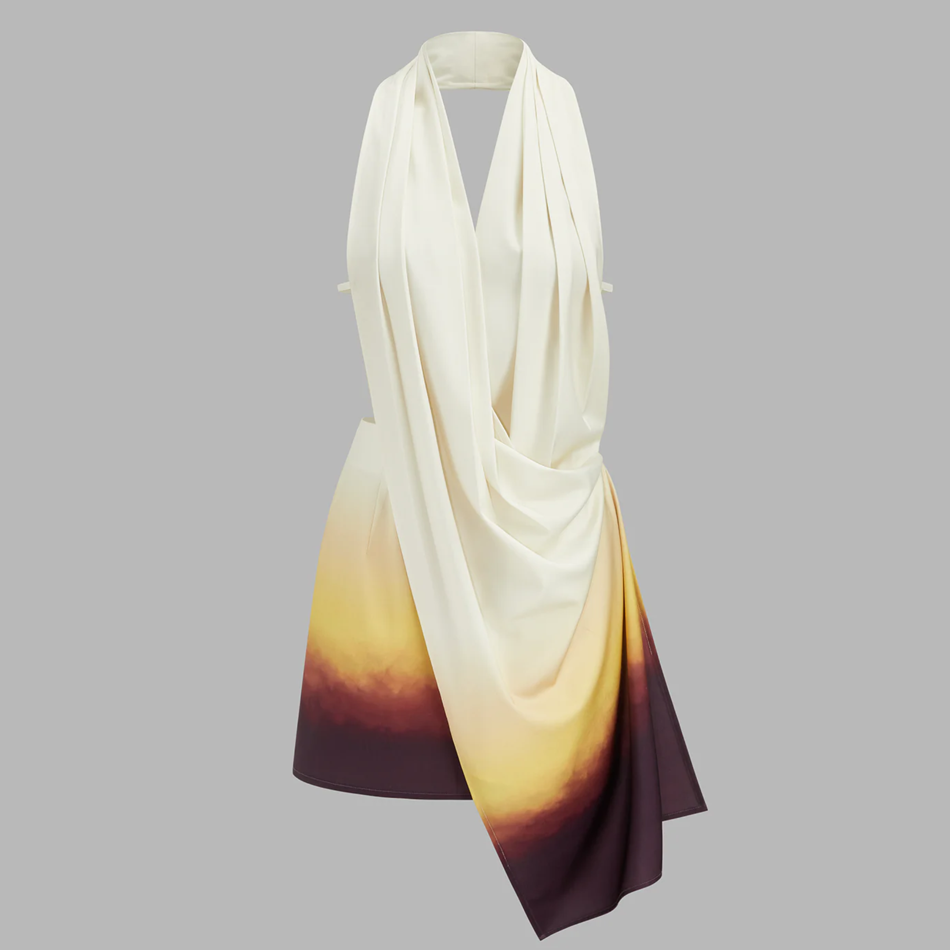 a model wearing the commense gradient mini dress from closet concierge